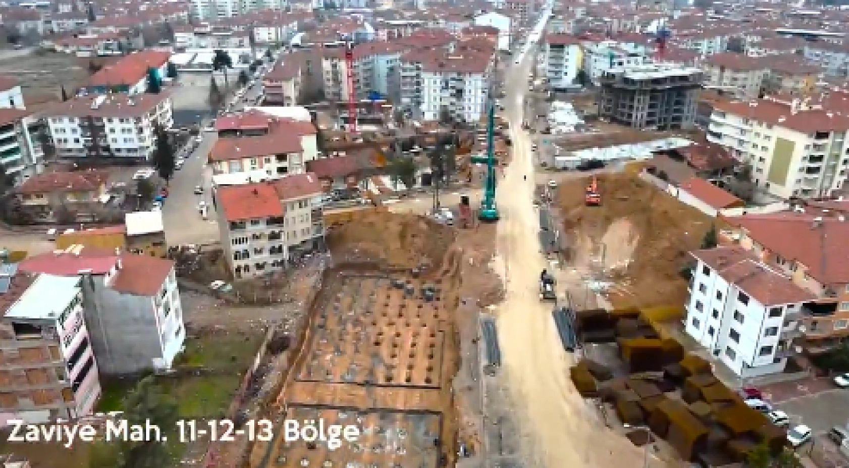 Malatya'da Rezerv Alanlarda Çalışmlar Devam ediyor! İşte Mahalle Mahalle Drone Görüntüleri…