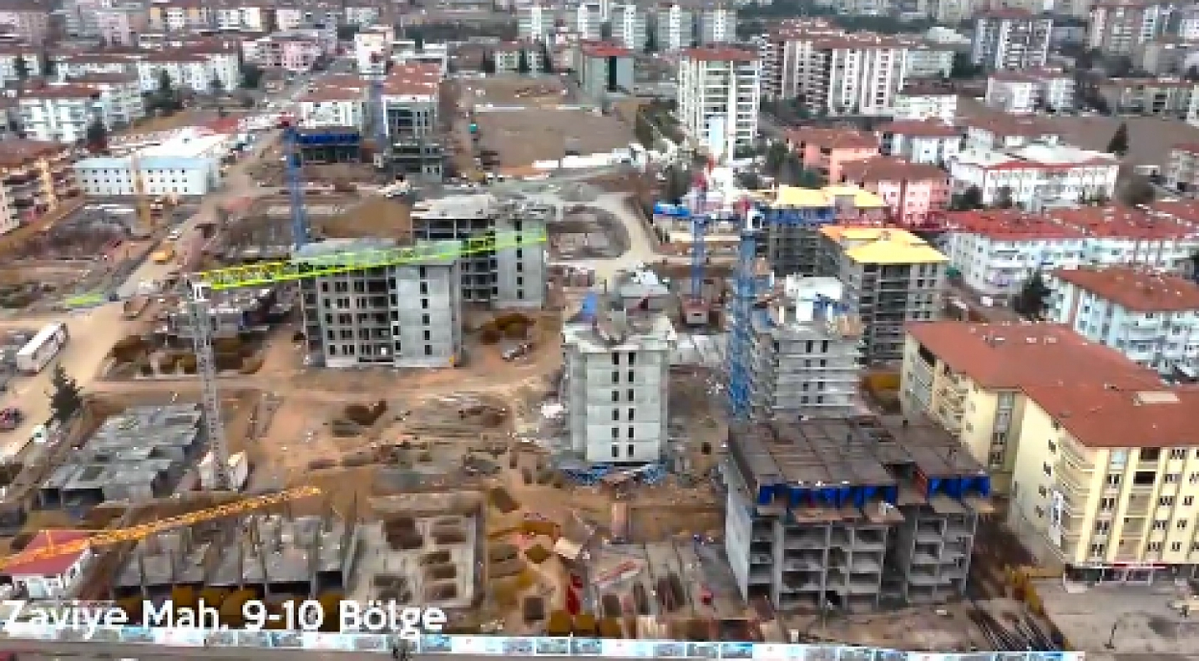 Malatya'da Rezerv Alanlarda Çalışmlar Devam ediyor! İşte Mahalle Mahalle Drone Görüntüleri…