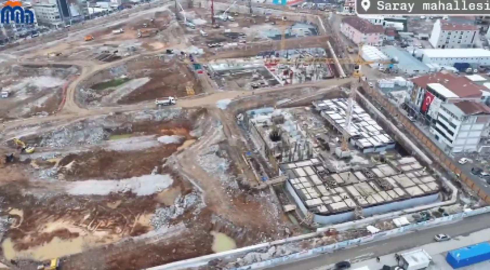 Malatya'da Çarşı Merkezi'nin En Son Hali Paylaşıldı! İşte Drone Görüntüleri…