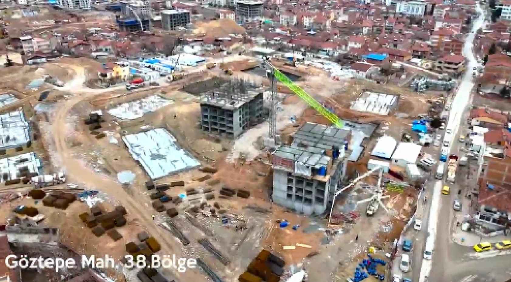 Malatya'da Rezerv Alanlarda Çalışmlar Devam ediyor! İşte Mahalle Mahalle Drone Görüntüleri…