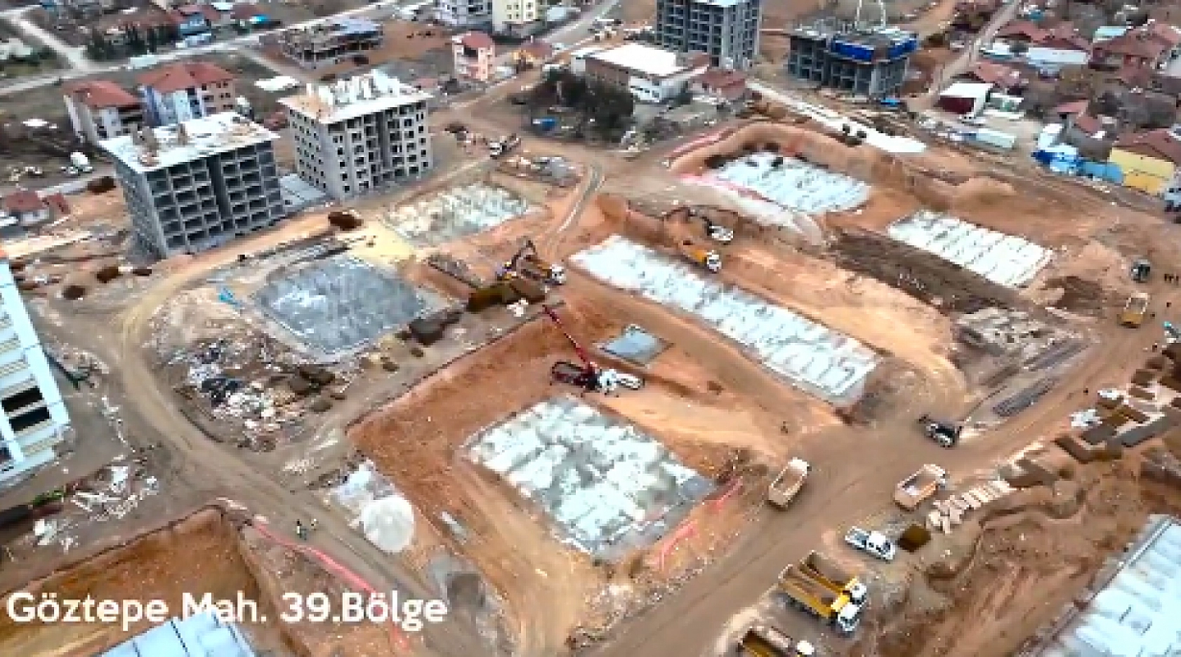 Malatya'da Rezerv Alanlarda Çalışmlar Devam ediyor! İşte Mahalle Mahalle Drone Görüntüleri…