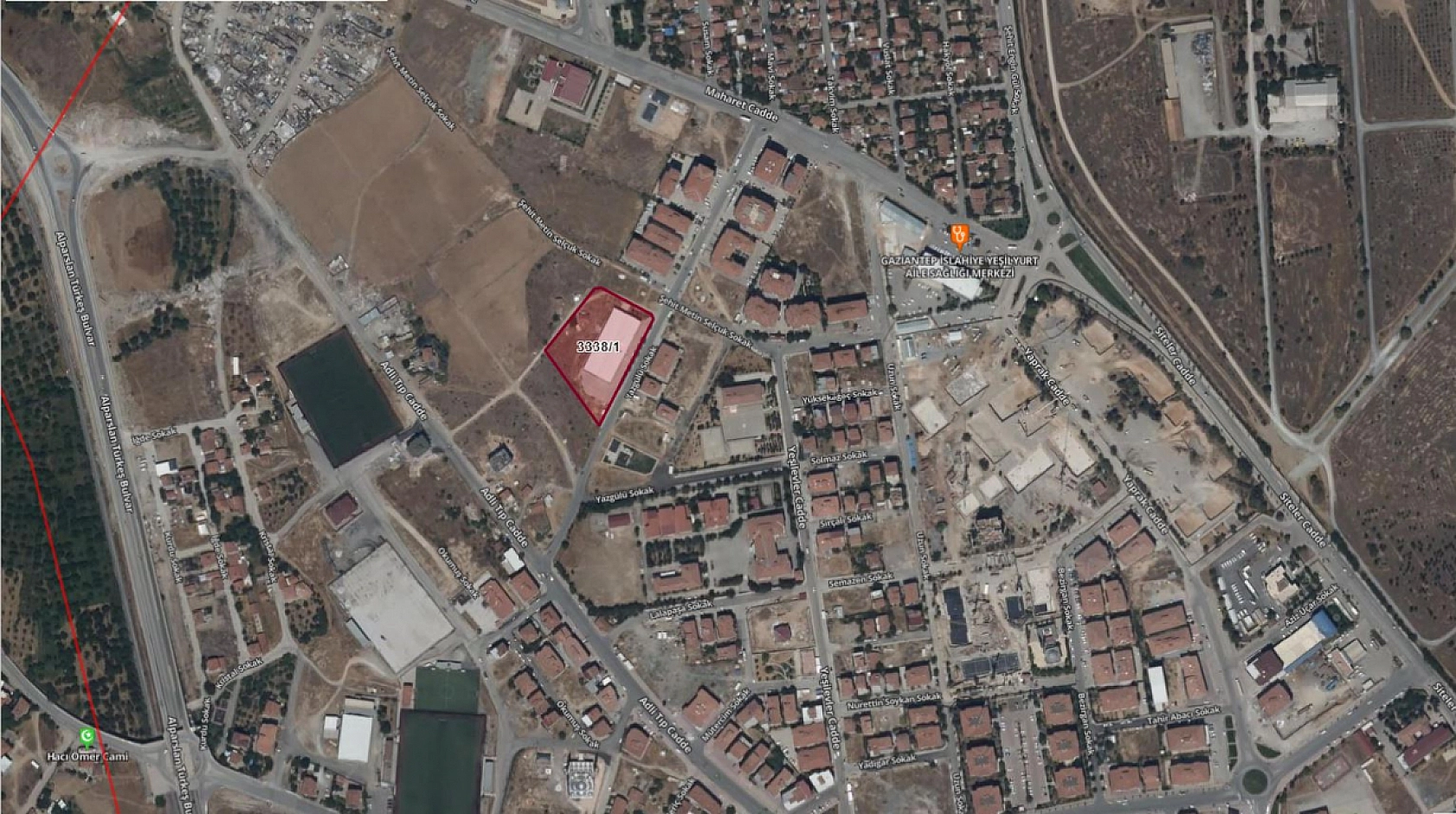 Yeşiltepe'deki Pazar alanı batıya kaydırılıyor!