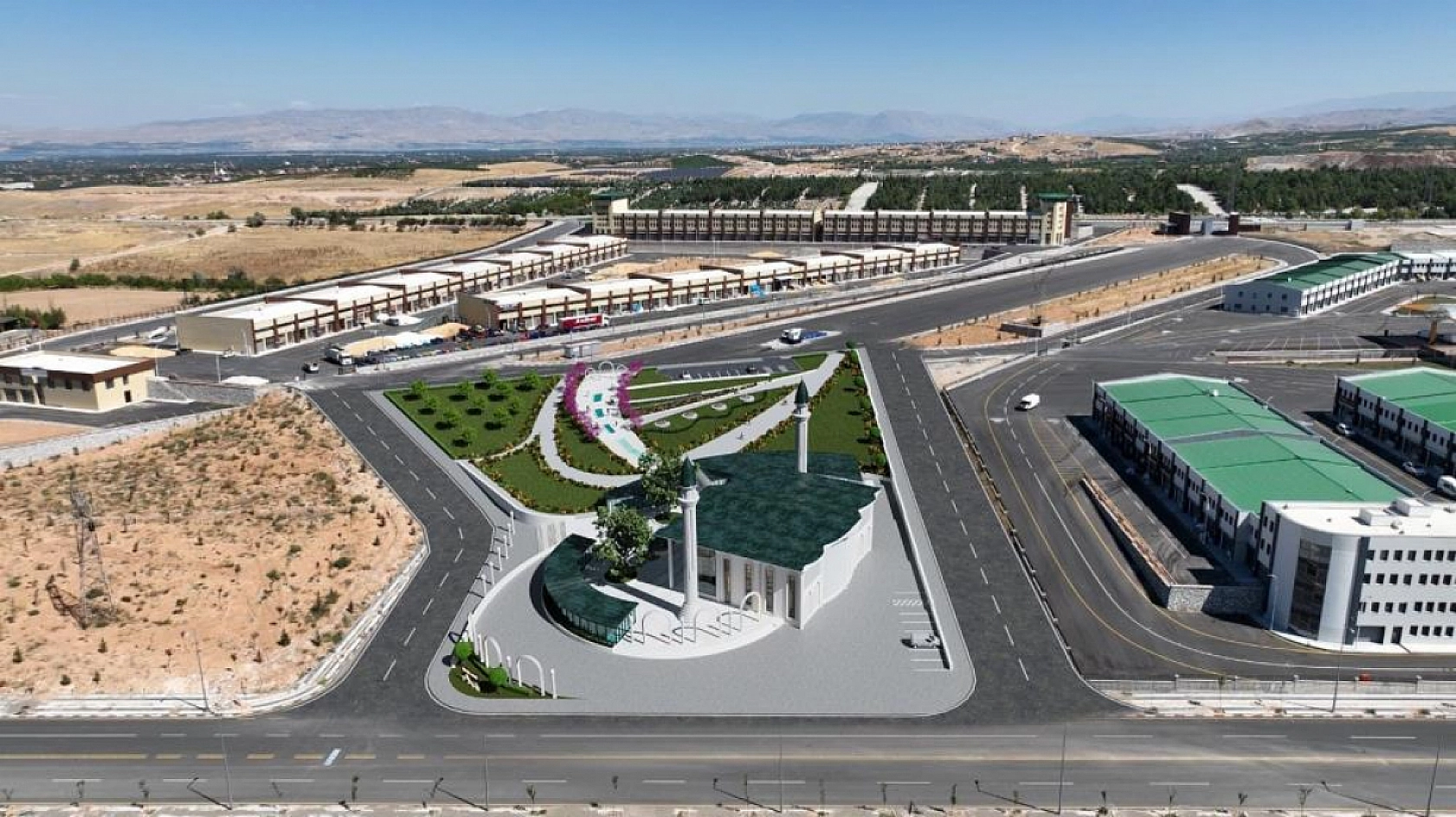 Malatya'da Bin 500 Kişilik Cami Yükseliyor!