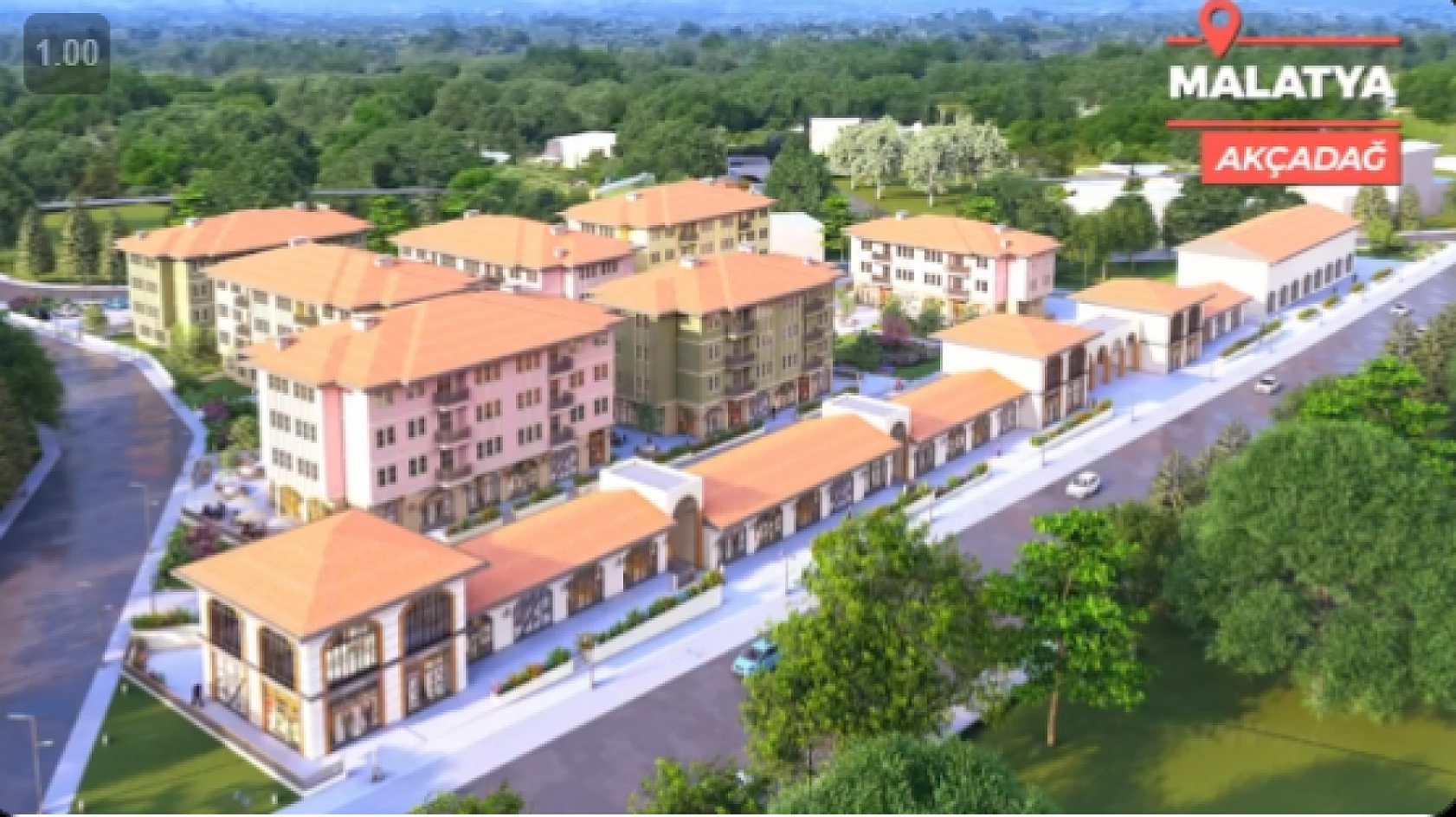 Malatya'nın Kalbi Yeniden Atmaya Başlayacak! Malatya Çarşısı'nın Son Hali...