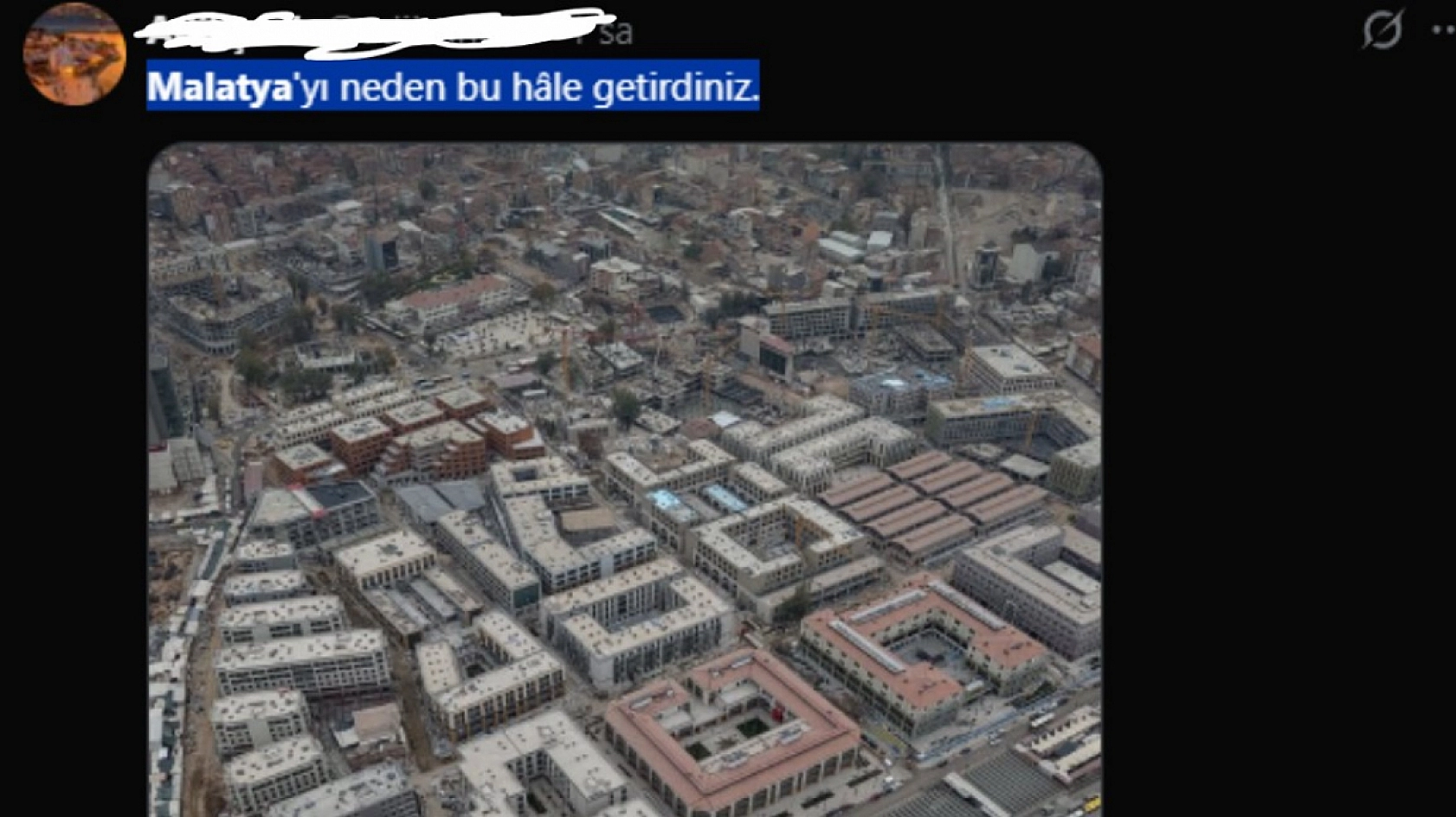 Malatya çarşısının son hali paylaşıldı| Sıfırdan planlama fırsatı kaçtı mı?