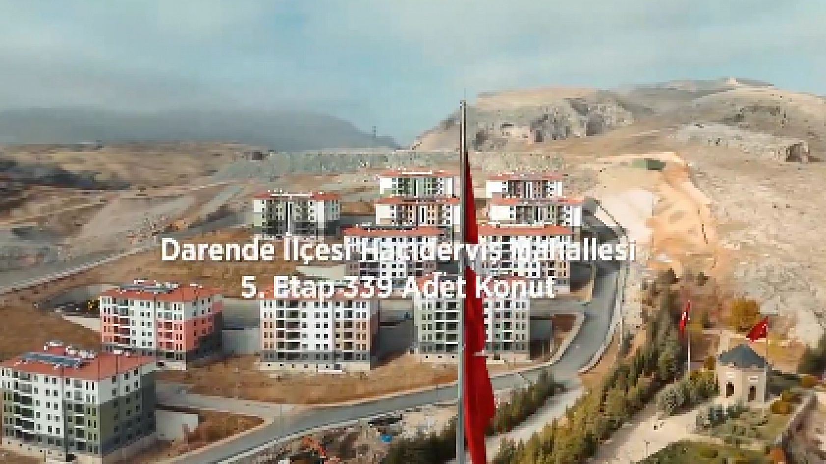 Malatya'da O İlçede Deprem Konutlarının Anahtarları Teslim Ediliyor! İşte Drone Görüntüleri…