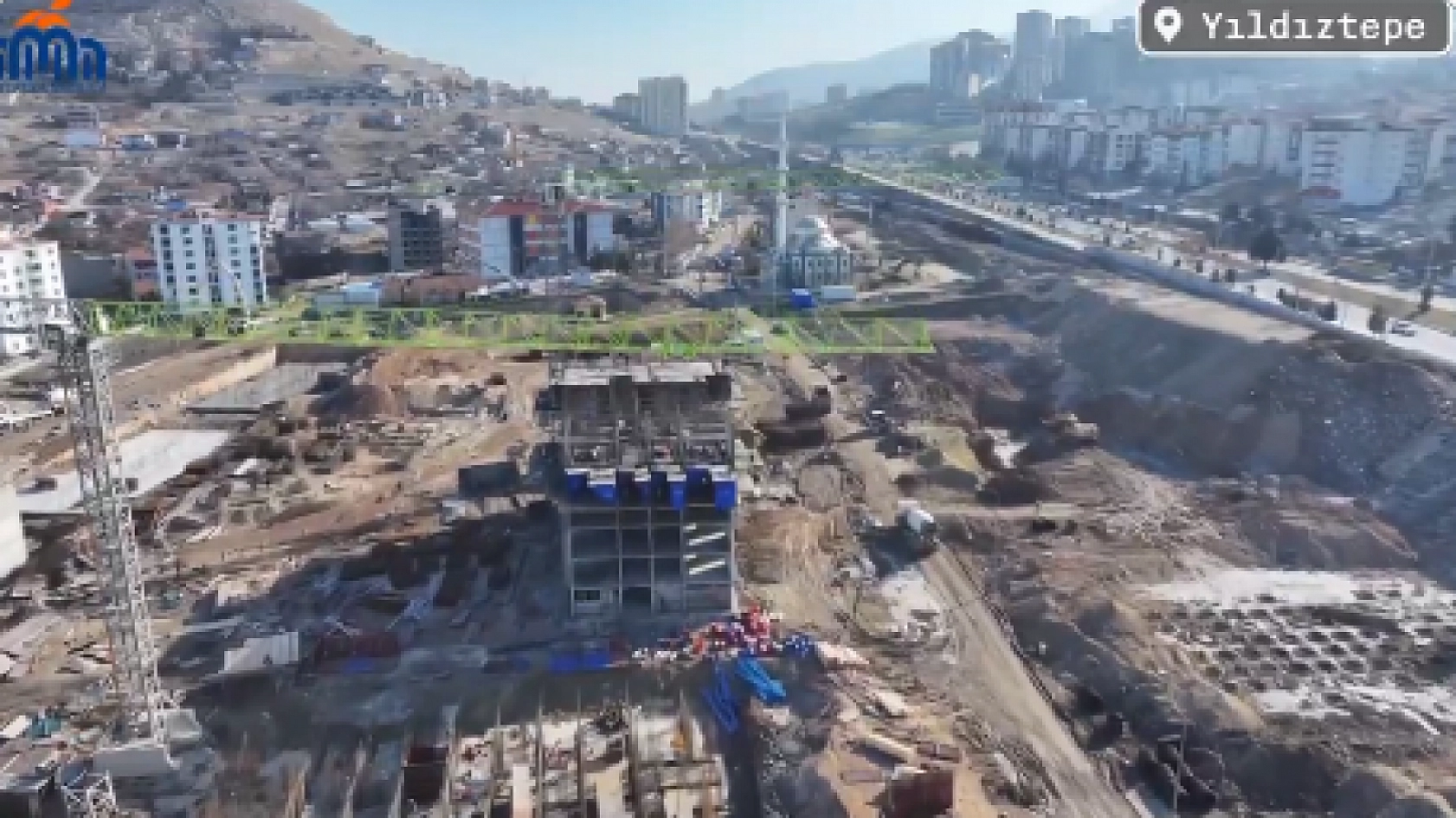 Malatya'da Çarşı Merkezi'nin En Son Hali Paylaşıldı! İşte Drone Görüntüleri…