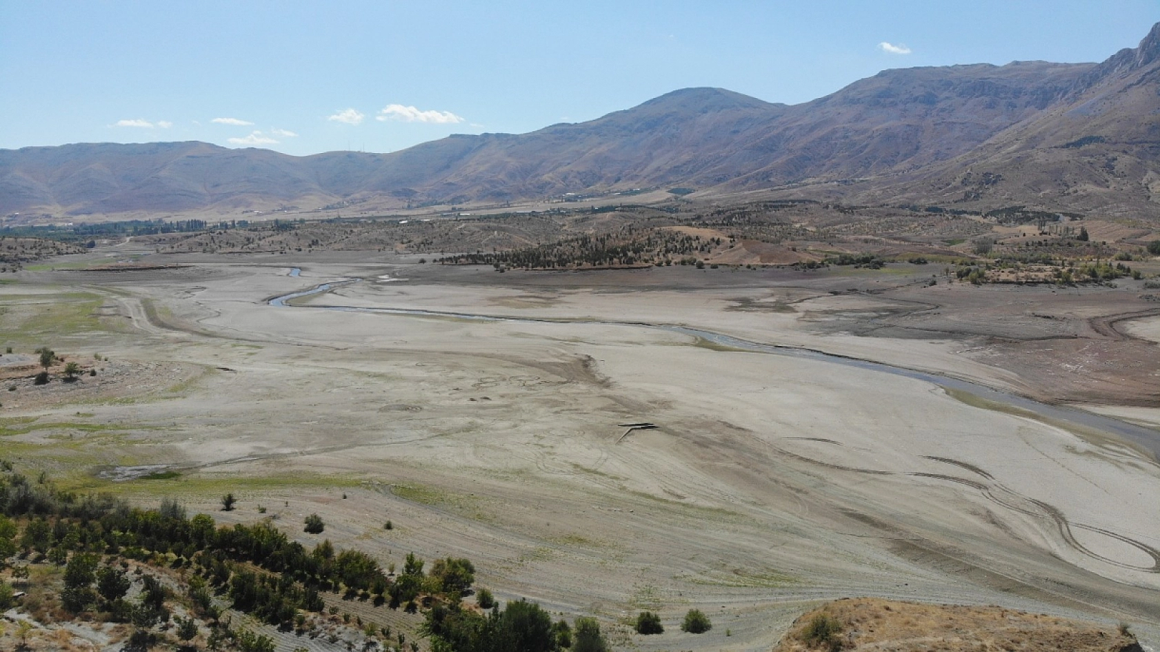 Malatya'nın suyu 10 yılın en düşük seviyesinde Saniyede 700 litre kayboluyor...