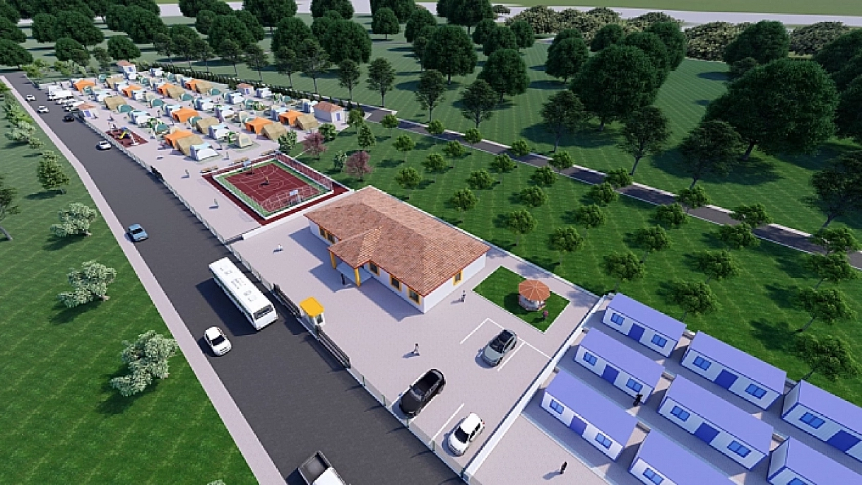 Malatya'da 27 bin metrekarelik konaklama alanı hizmete açıldı