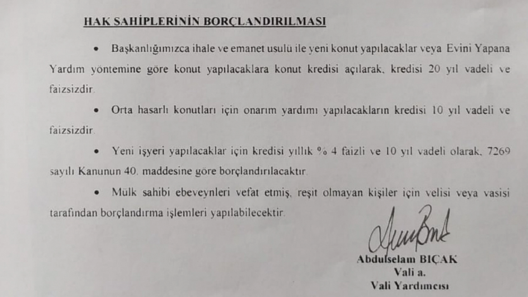 Malatya'da Hak Sahibi Olanlar İçin Açık Borçlanma İşlemleri Başladı… İşte Detaylar