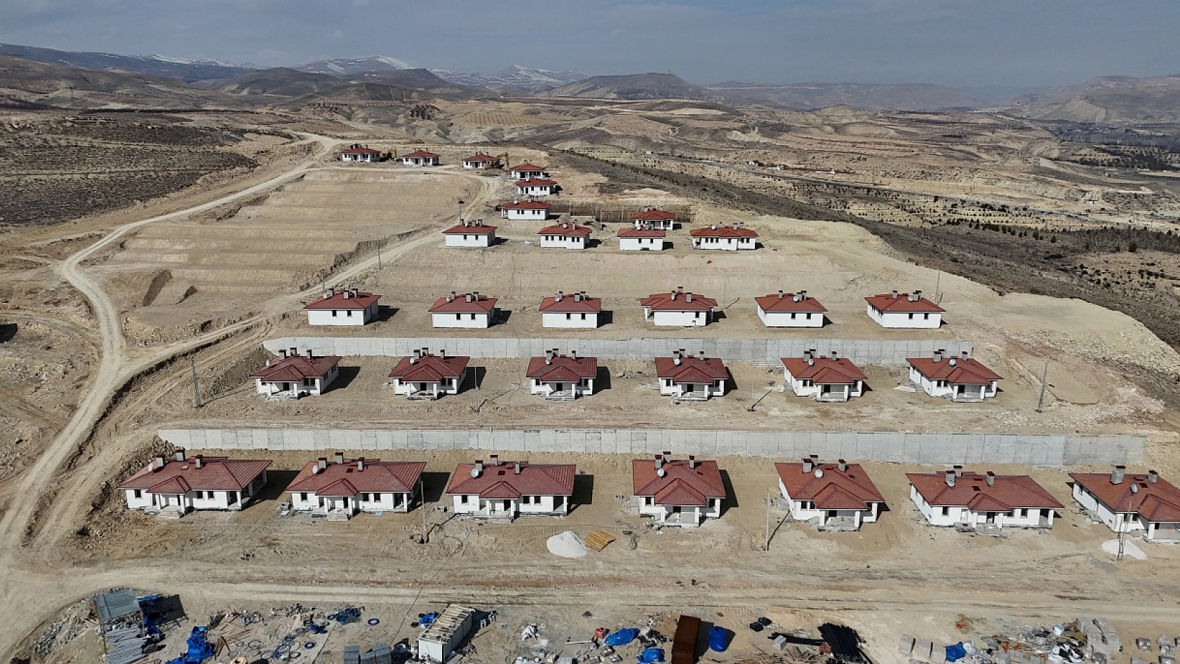 Malatya'da Yeni Konutlar Yükseliyor: İşte Dron Görüntüleri!