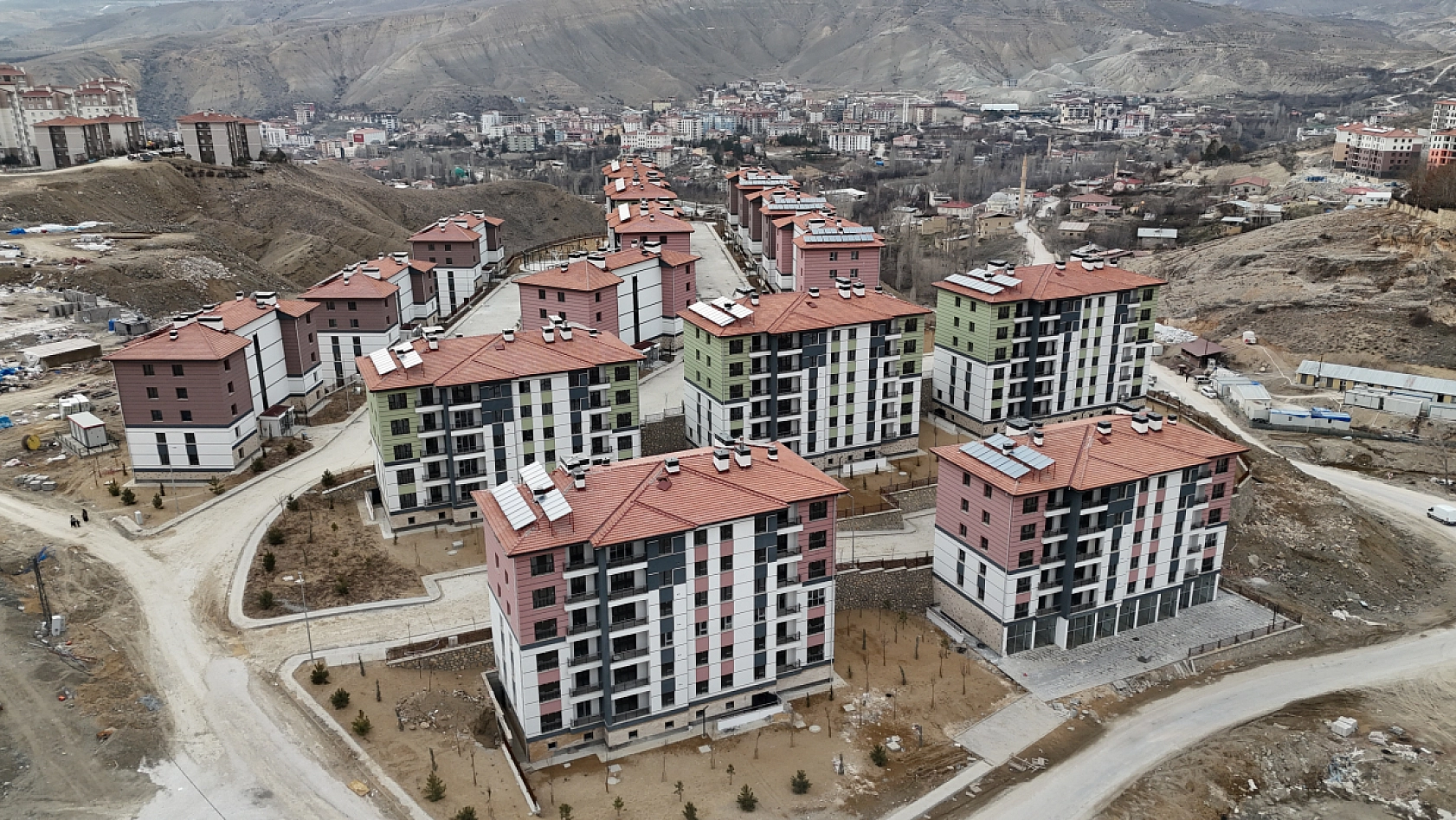 Malatya'da Yeni Konutlar Yükseliyor: İşte Dron Görüntüleri!