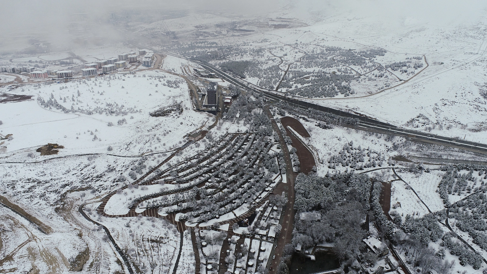Malatya beyaza büründü