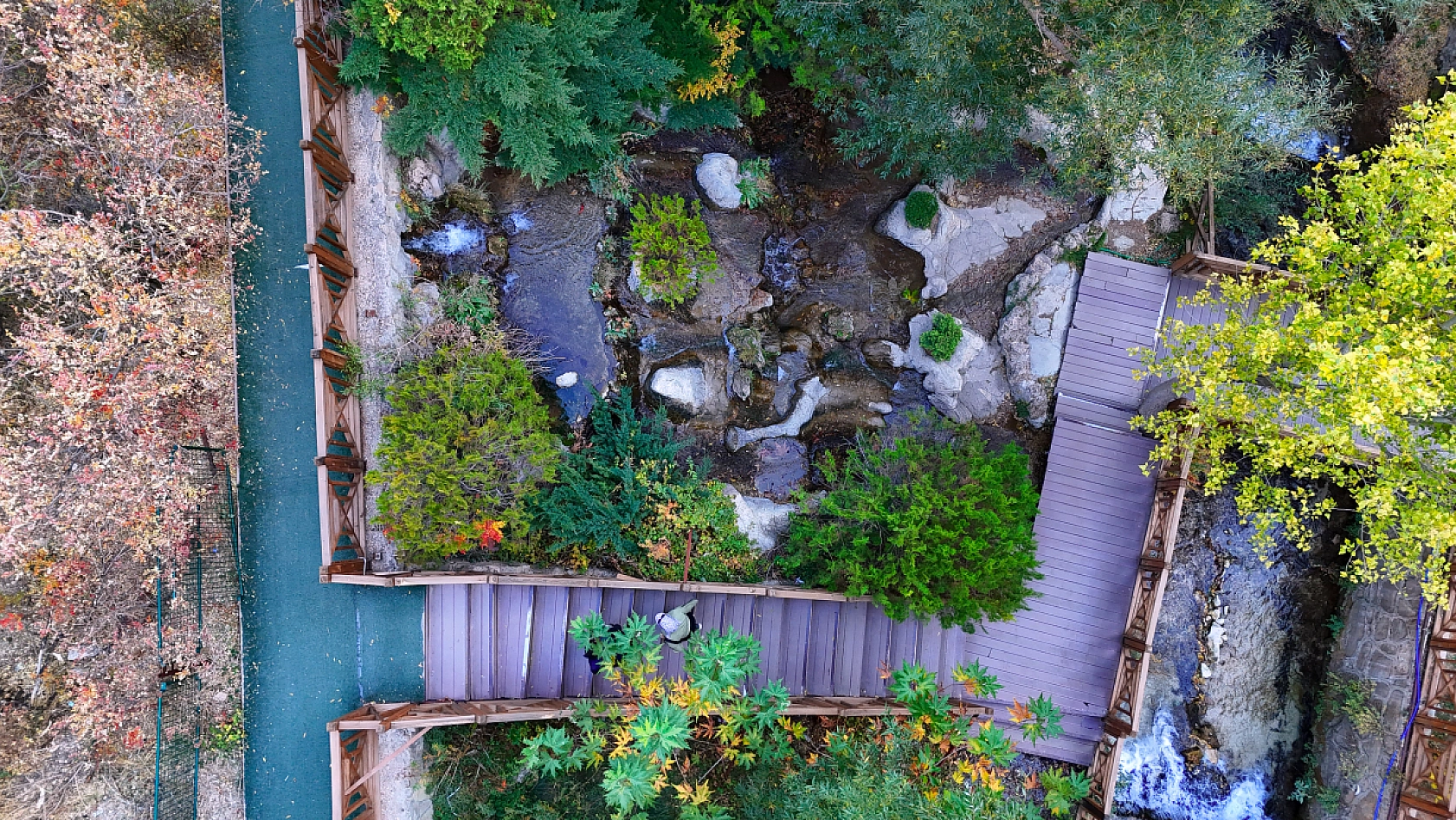 Malatya'da gezi için harika alan: Sonbaharla masal diyarını aratmadı…