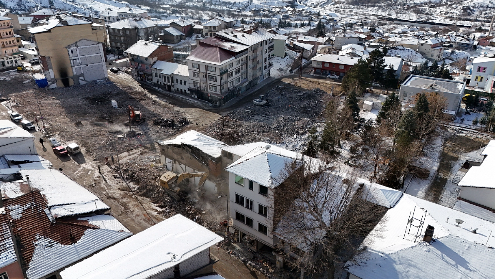 Malatya'daki o ilçe dönüşüm başladı. 176 bağımsız bölüm inşa edilecek.