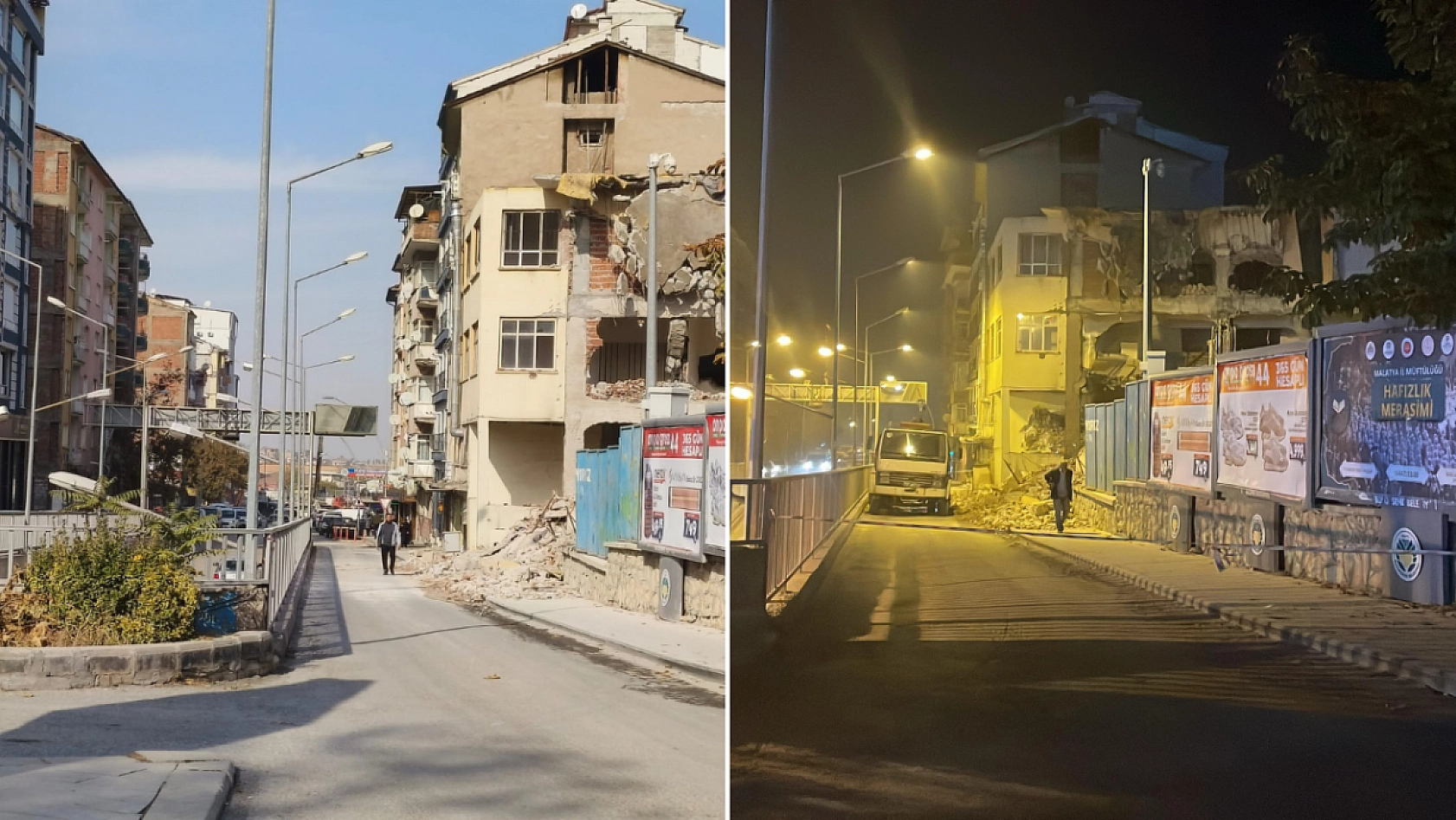 Haber Sonrası 'Şerit Çekildi, Yol Trafiğe Kapatıldı'