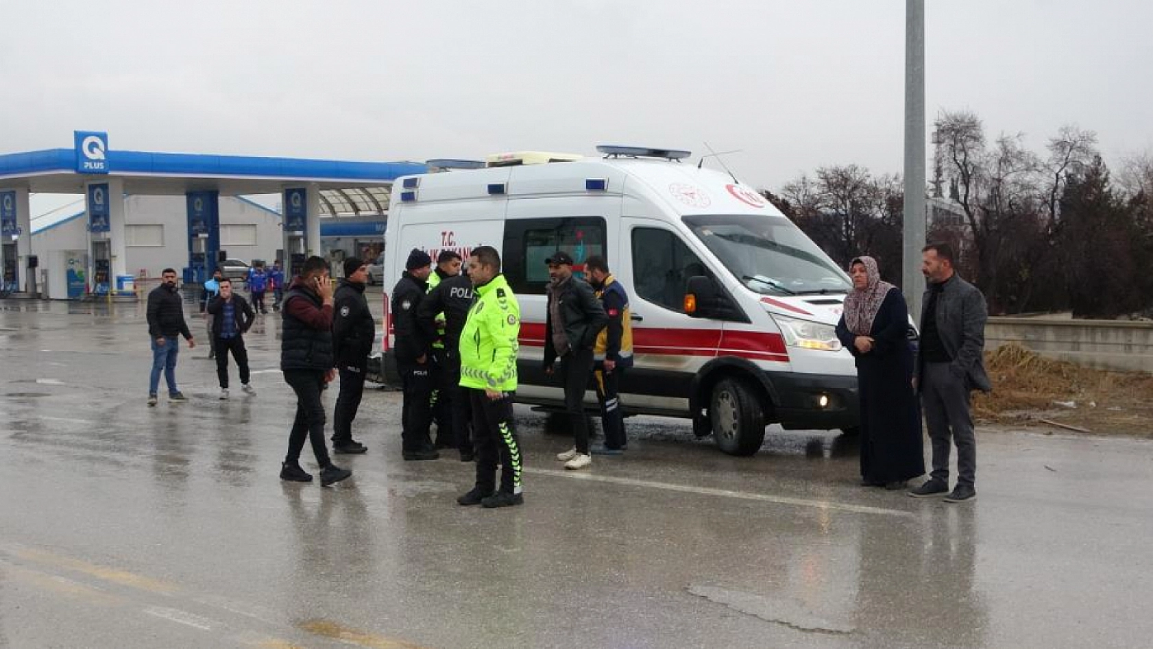 Malatya'da 6 Kişinin Yaralandığı Kaza Kameralara Yansıdı!