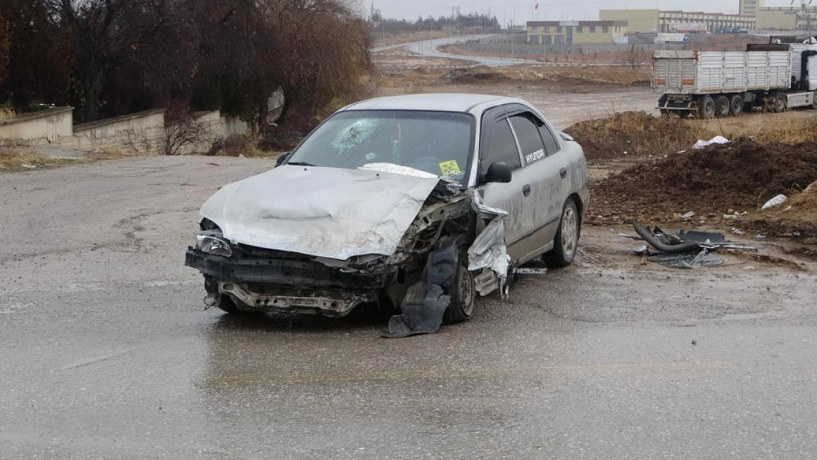 Malatya'da 6 Kişinin Yaralandığı Kaza Kameralara Yansıdı!