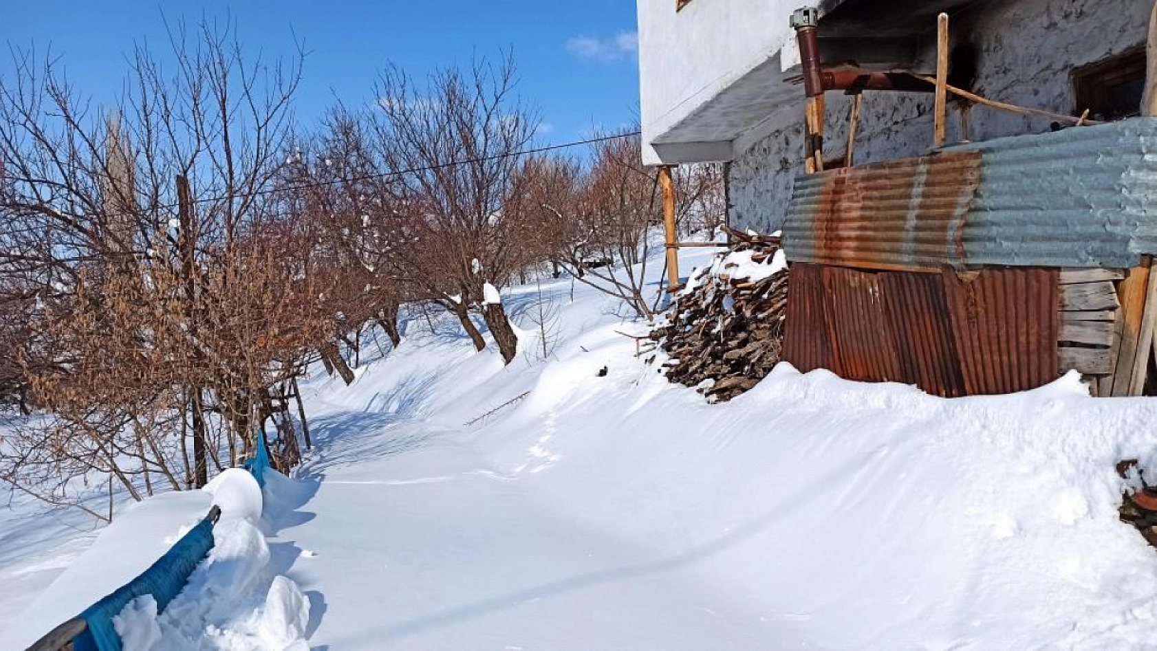 Malatya'da Karlı Yaşam Dronla Görüntülendi!