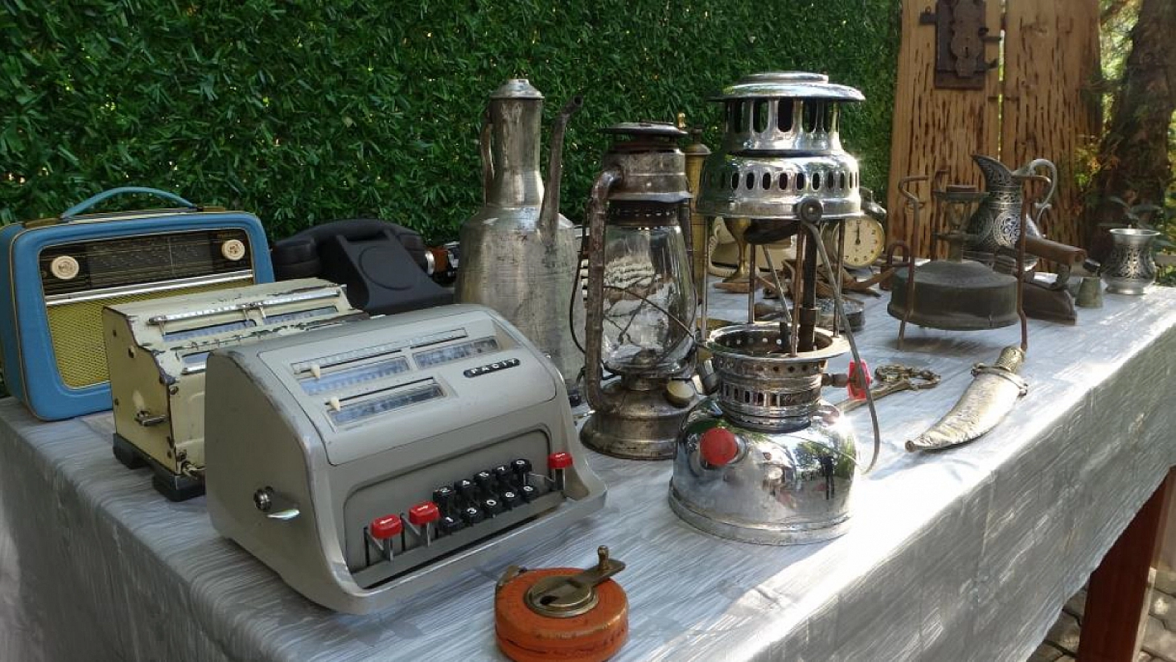 Fidan almak için gittiği köyde gördüğü tarım aleti, tutkusunun başlangıcı oldu!