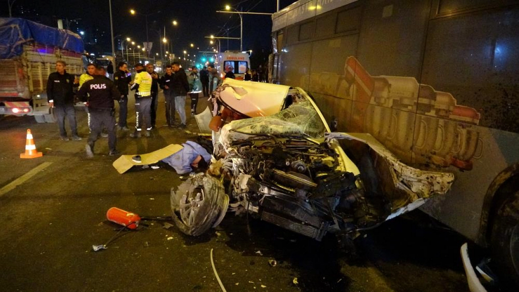 Malatya'da feci kazanın kamera görüntüleri ortaya çıktı