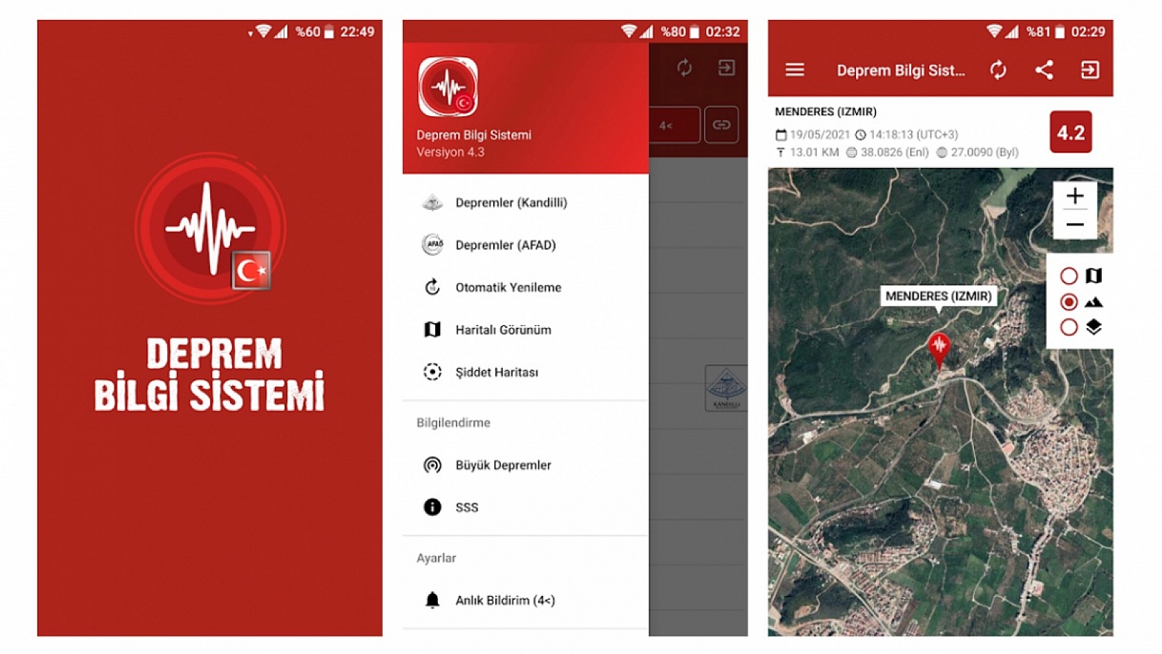 Deprem anında ilk haberi veren 5 mobil uygulama