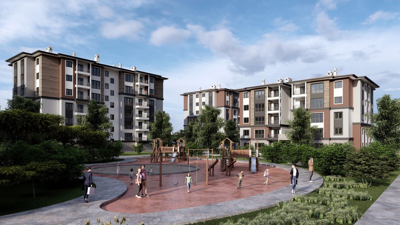 Malatya'da İki Mahallenin Daha İhalesi Tamamlandı! İşte Proje Görselleri...