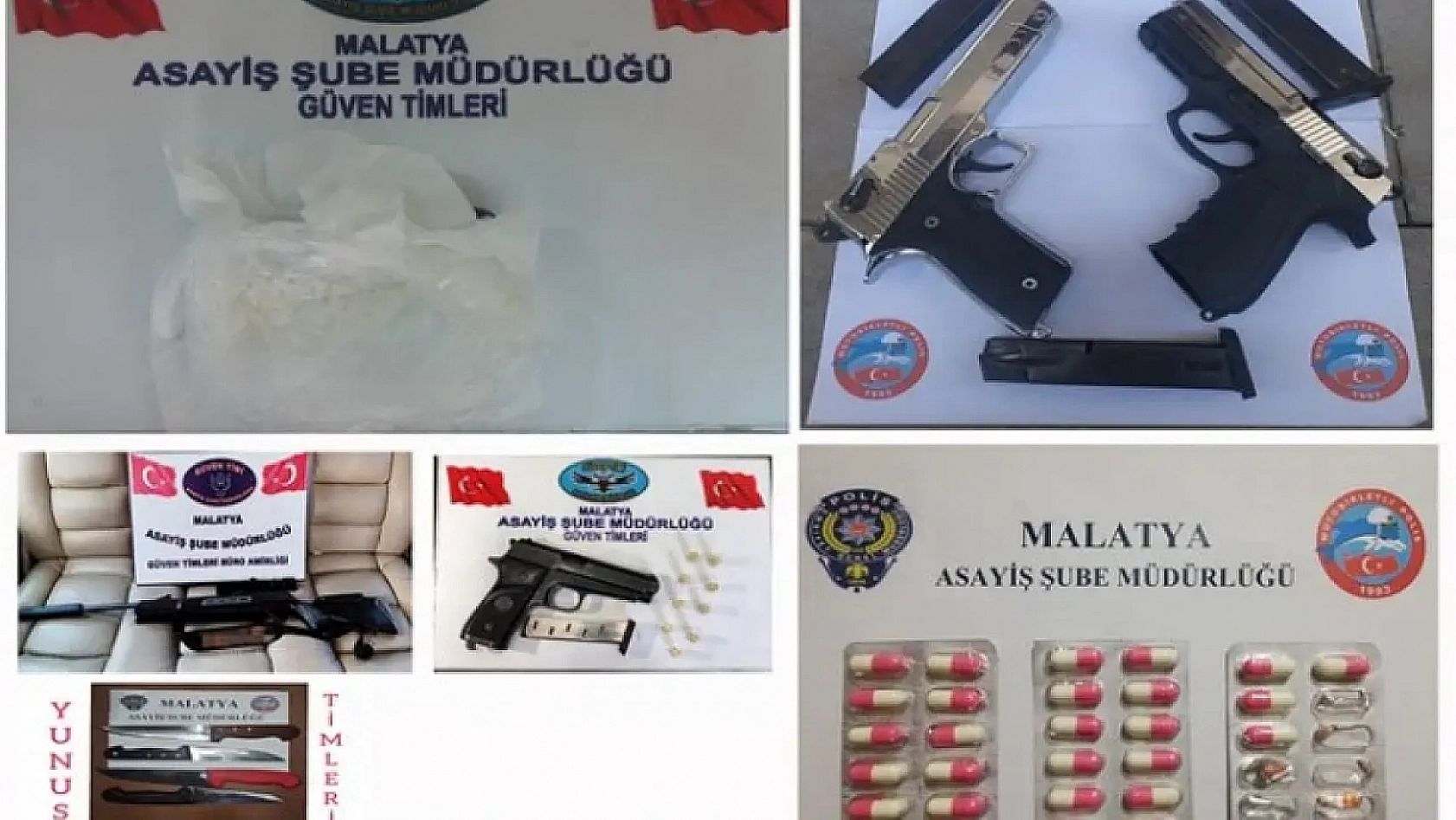 Faaliyet Raporu Paylaşıldı! İşte Malatya'nın Suç Haritası...