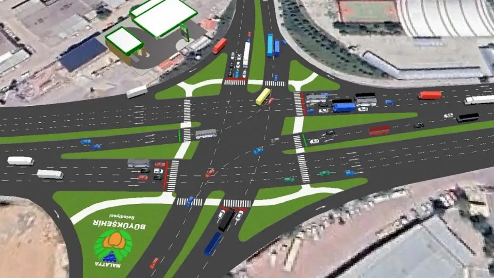 İkizce'ye köprülü kavşak geliyor: Malatya-Ankara yolu tek şeride düştü! Alternatif yolları kullanın!