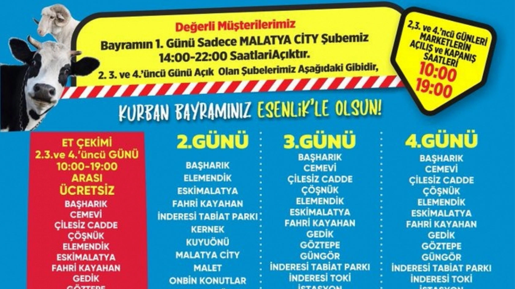 Malatyalılar, kıyma çekimi için kapı kapı dolaşmayın! İşte ücretsiz kıyma çekecek yerler..!