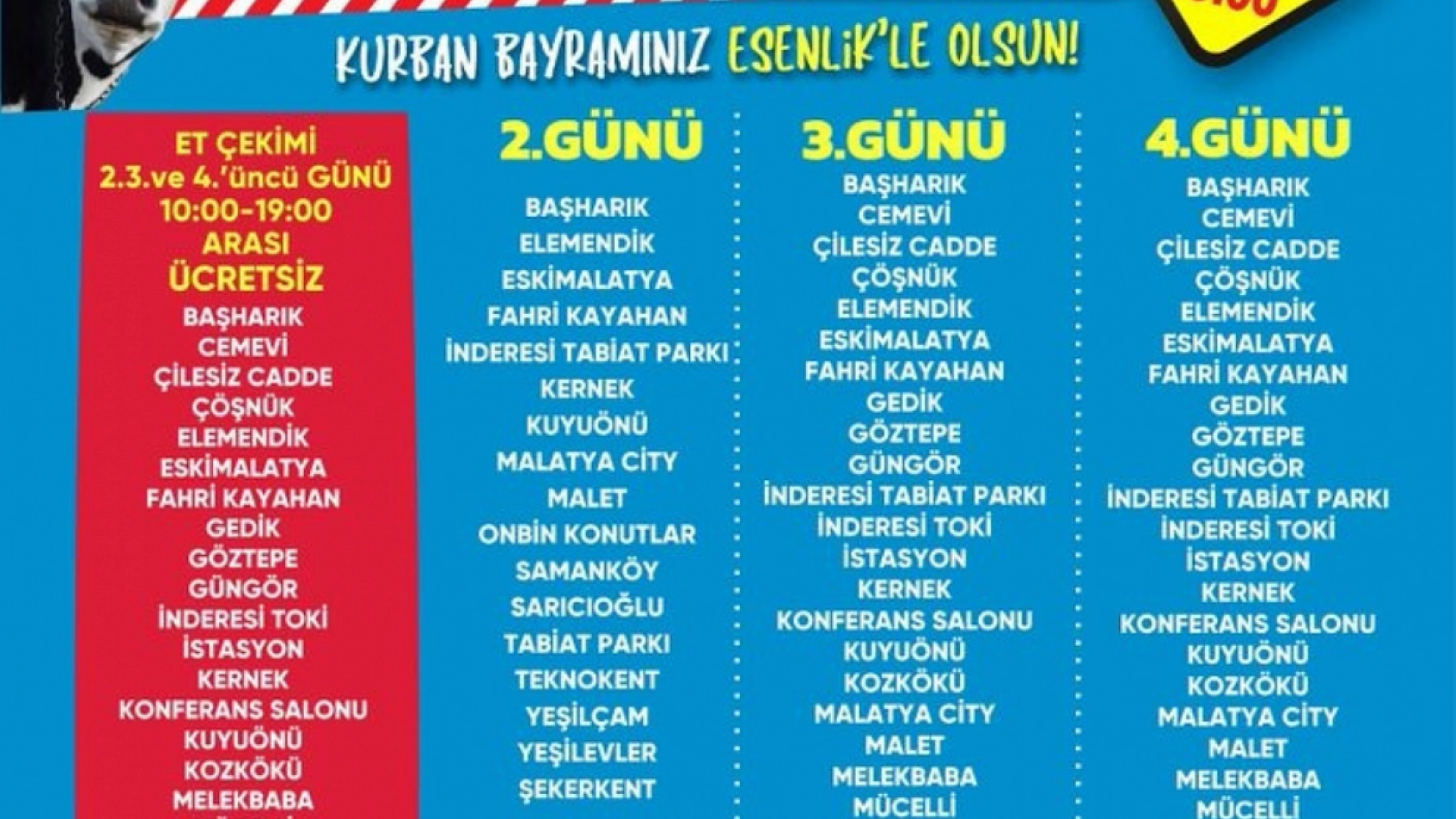 Malatyalılar, kıyma çekimi için kapı kapı dolaşmayın! İşte ücretsiz kıyma çekecek yerler..!