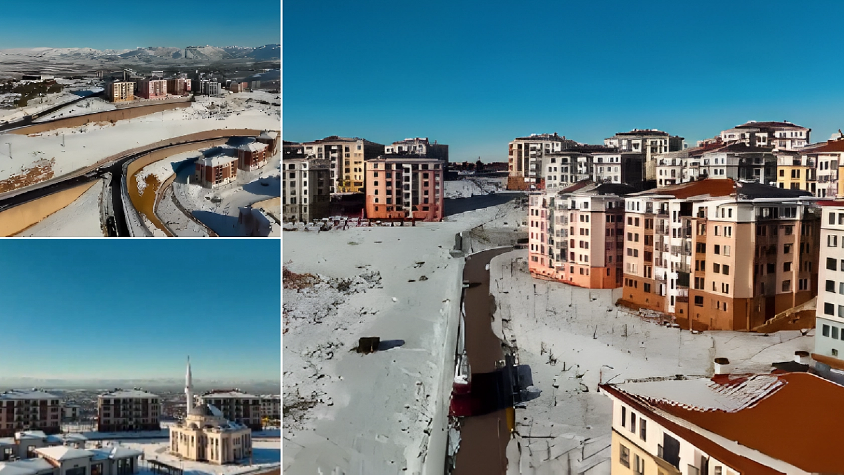 Vali Yavuz Bir Mahallenin Dron Görüntülerini Paylaştı!