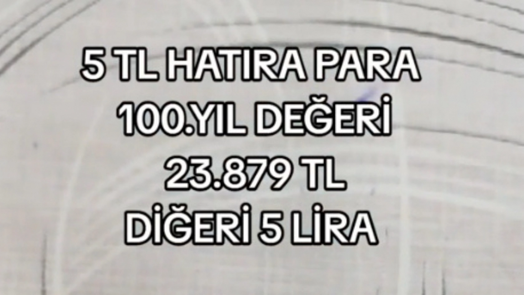 Malatyalı Koleksiyonerlerin Yeni Gözdesi: 5 TL'lik Madeni Para 23 Bin Liraya Kadar Alıcı Buluyor