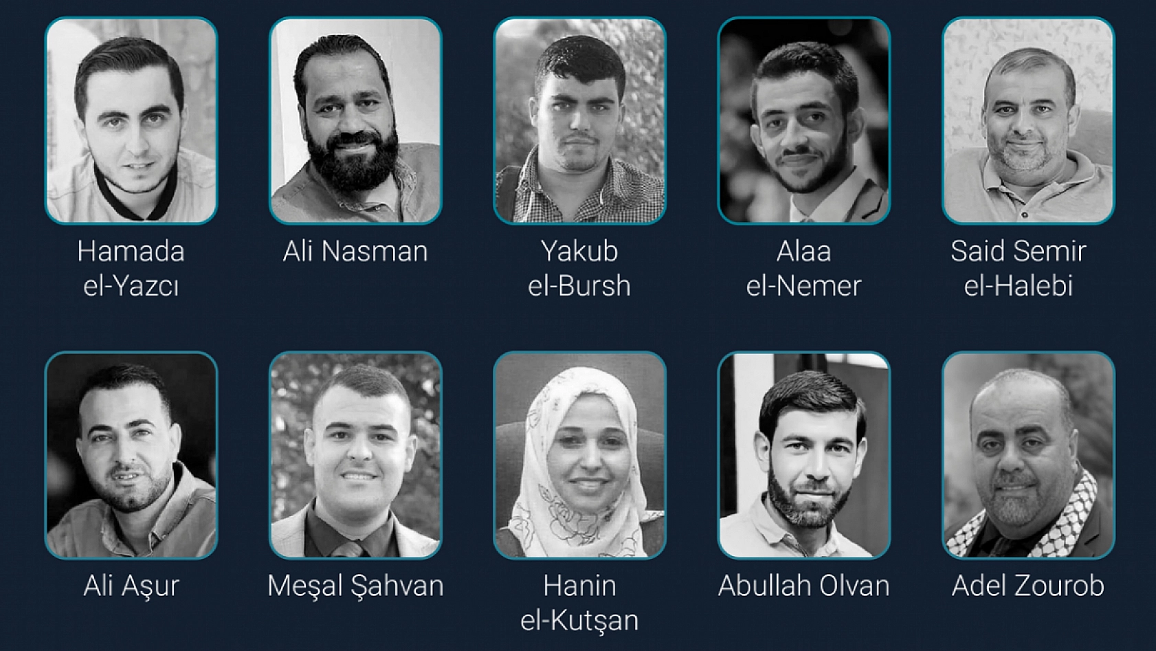 Gazze'ye saldırılarında 163 gazeteci hayatını kaybetti.