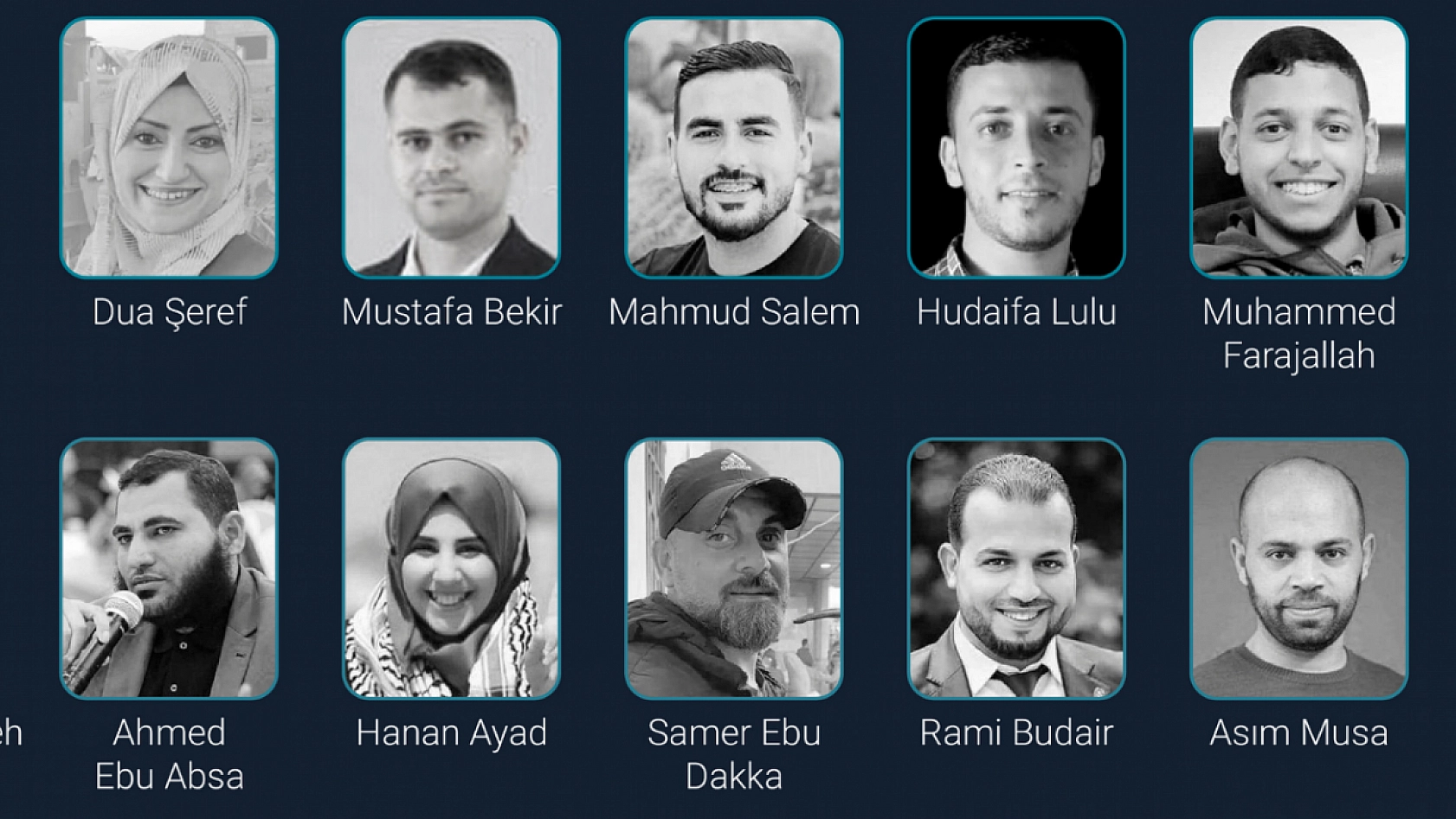 Gazze'ye saldırılarında 163 gazeteci hayatını kaybetti.