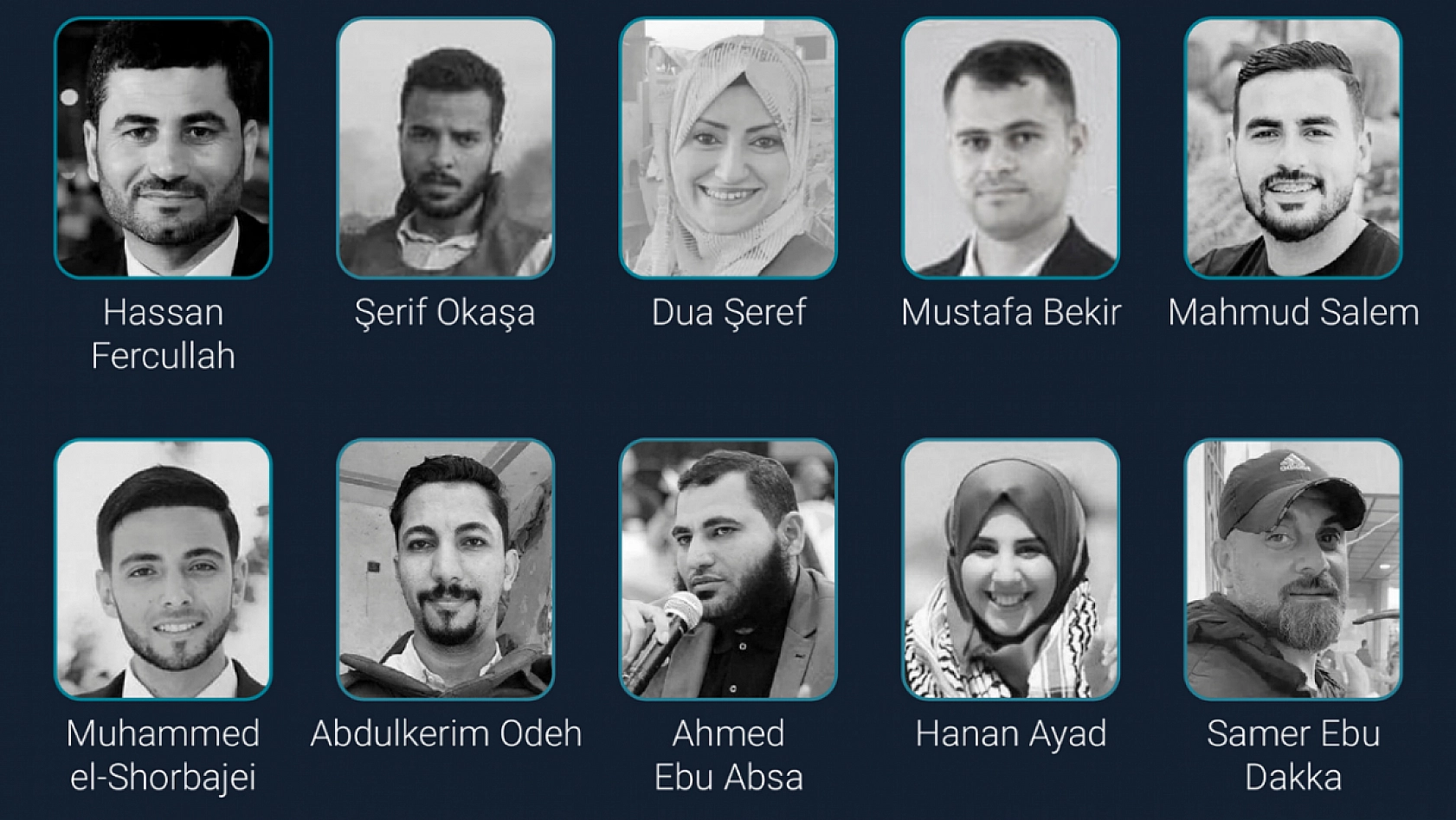 Gazze'ye saldırılarında 163 gazeteci hayatını kaybetti.