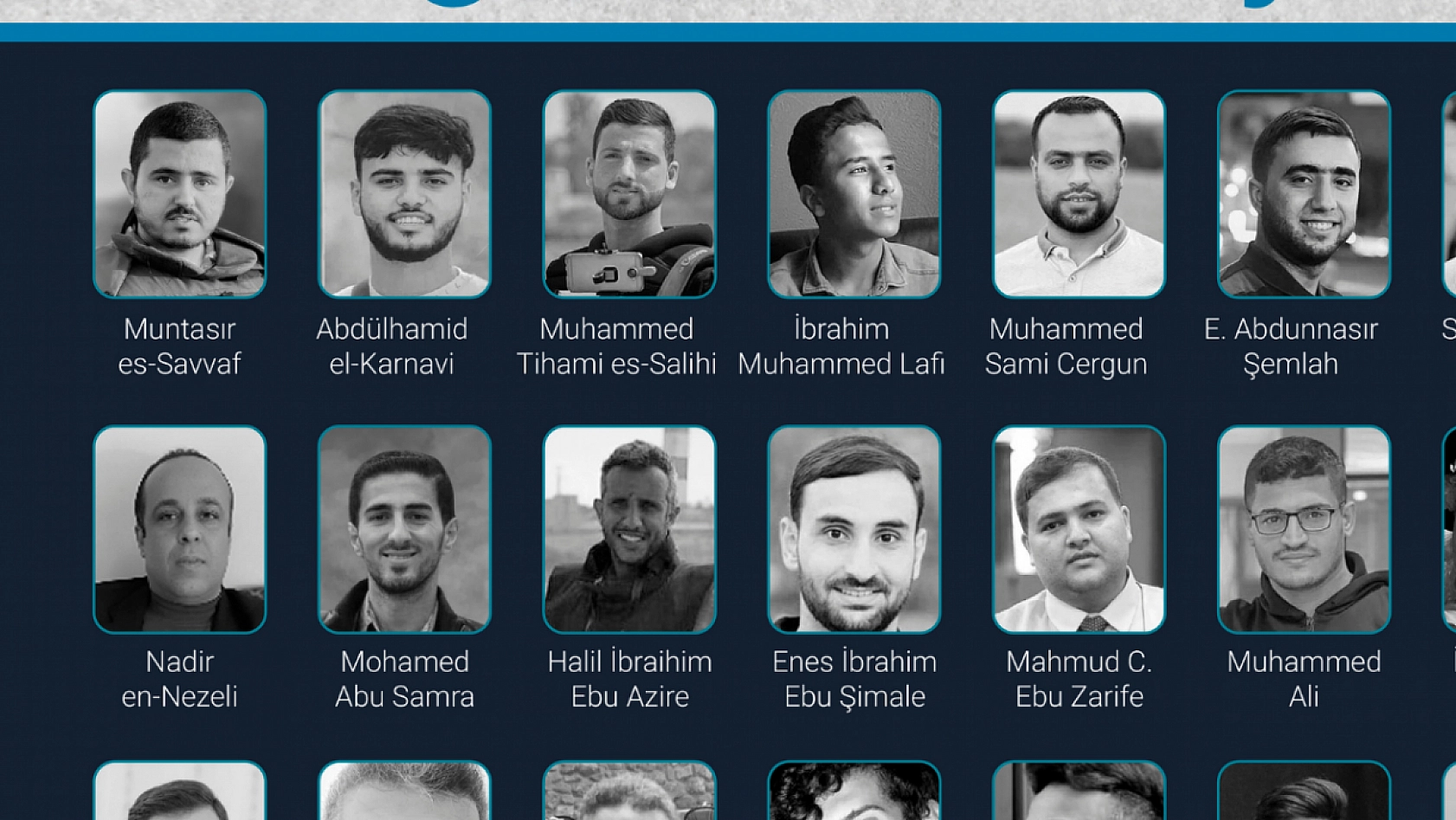 Gazze'ye saldırılarında 163 gazeteci hayatını kaybetti.