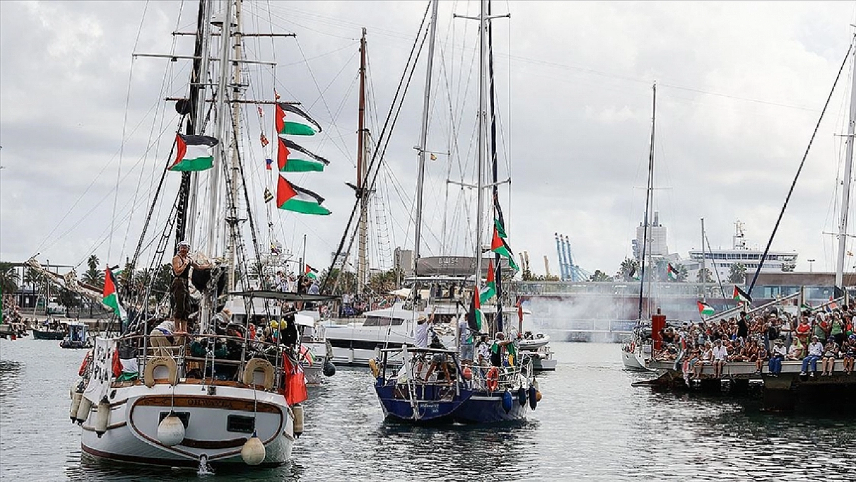 Malatyalı 3 isim, Küresel Sumud Filosu'yla Gazze yolunda