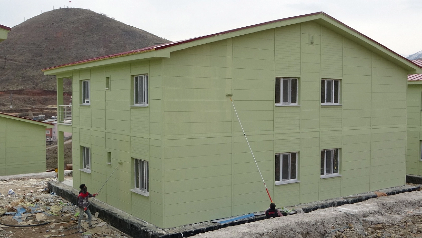 'Konutlar Mayıs ayı sonunda teslim edilecek'