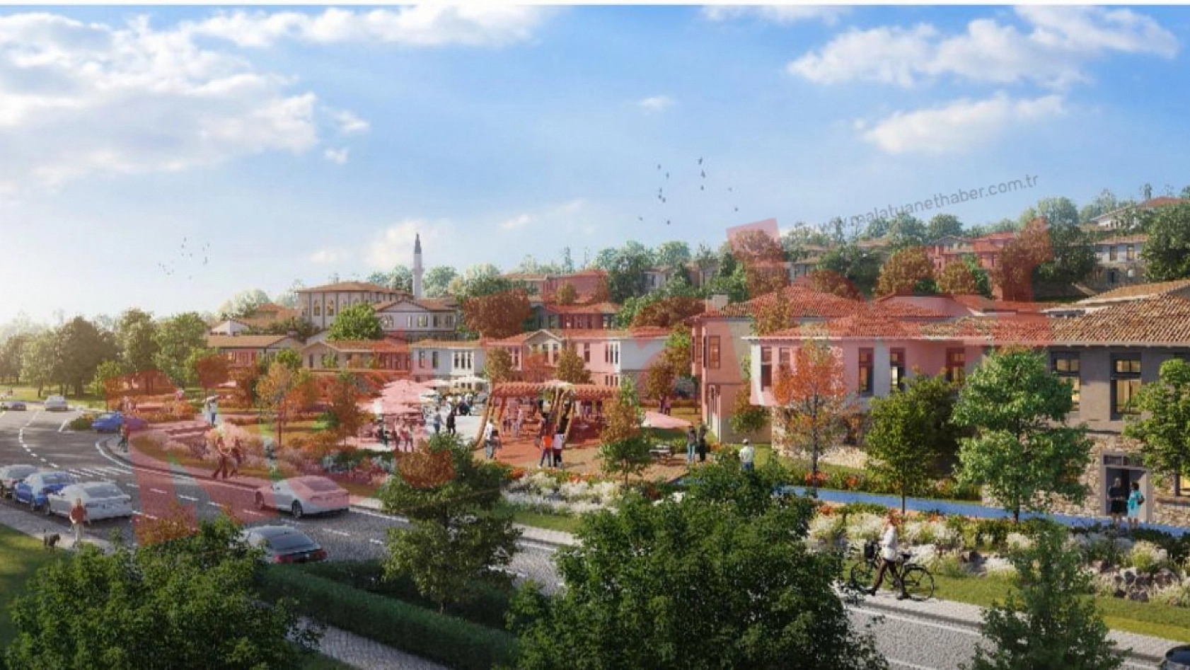 Deprem Sonrası Yeniden İnşa Edilecek Mahallenin Görselleri Yayınlandı