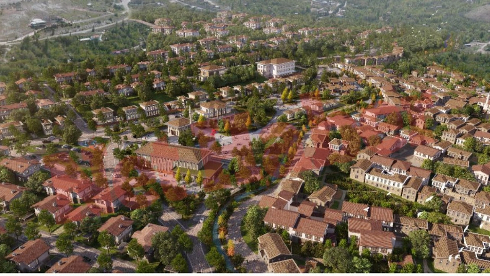 Deprem Sonrası Yeniden İnşa Edilecek Mahallenin Görselleri Yayınlandı