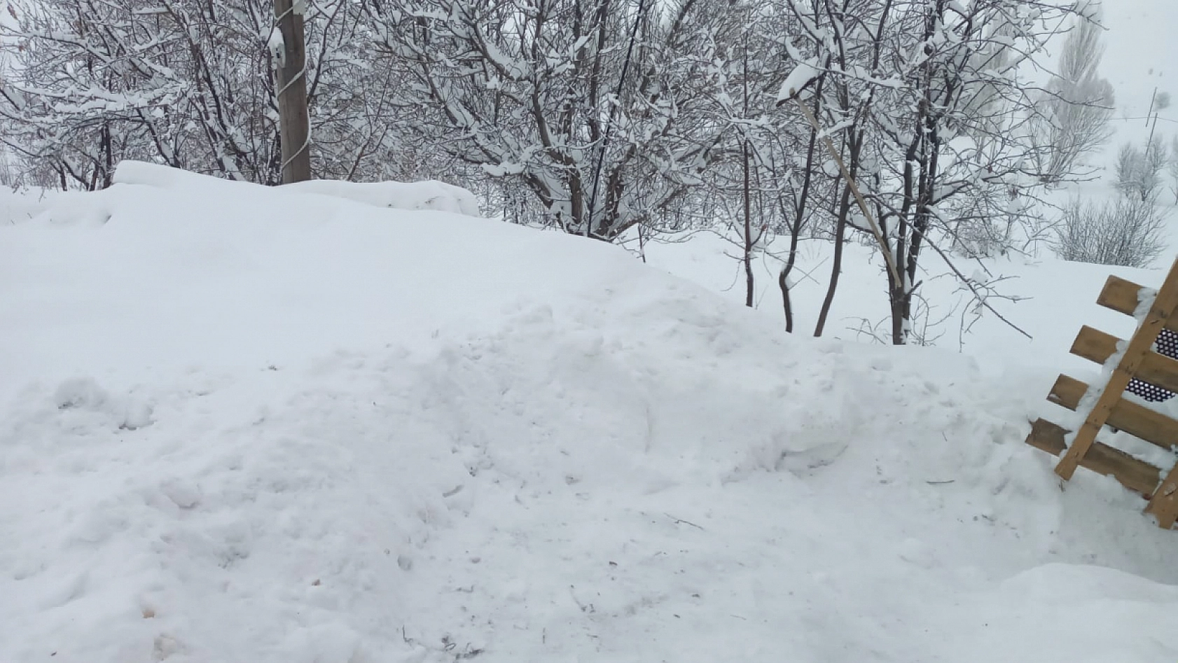 Beydağı'nda Kar Kalınlığı Yarım Metreyi Buldu!