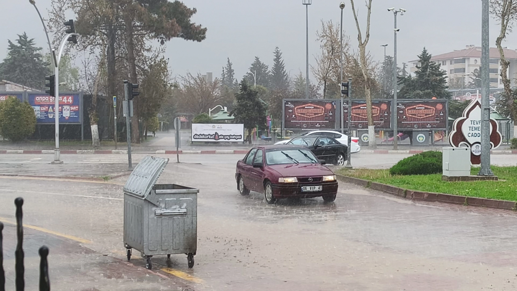 Meteoroloji uyarmıştı! Malatya'da etkili olmaya başladı...