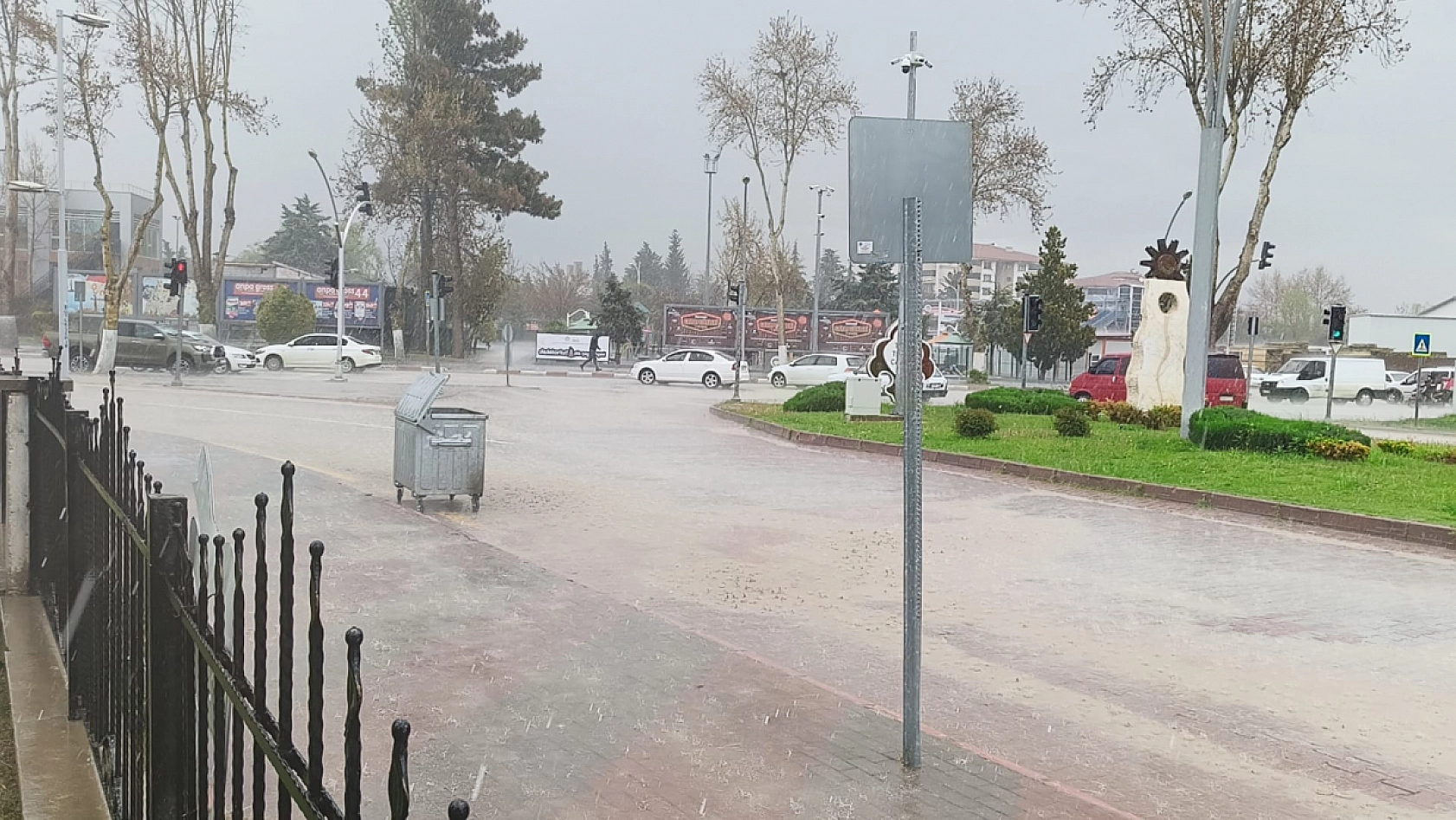 Meteoroloji uyarmıştı! Malatya'da etkili olmaya başladı...