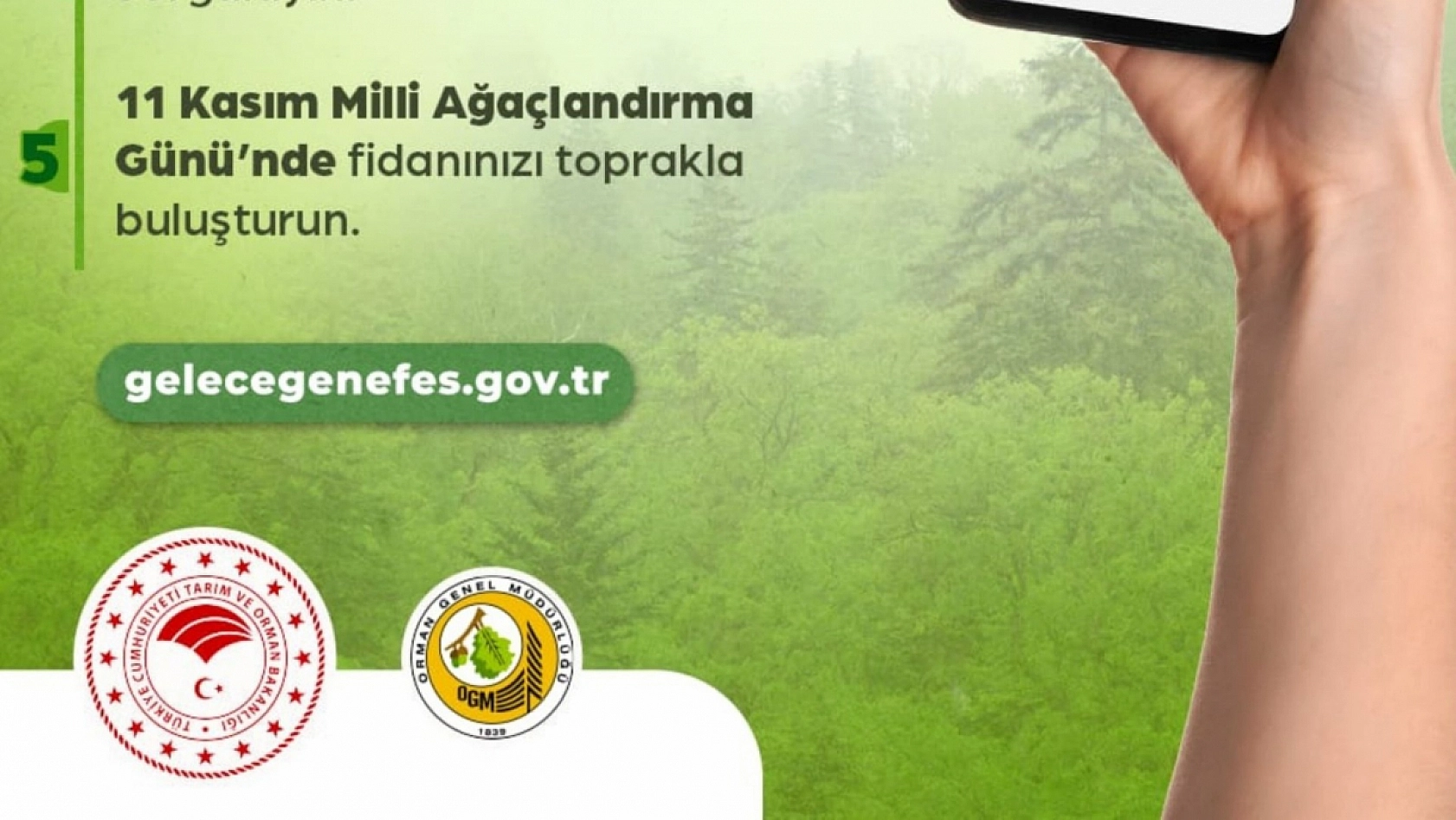 Malatya'da Yeşil Vatan Seferberliği Çağrısı: 'Fidanlar Ormana Dönüşecek'