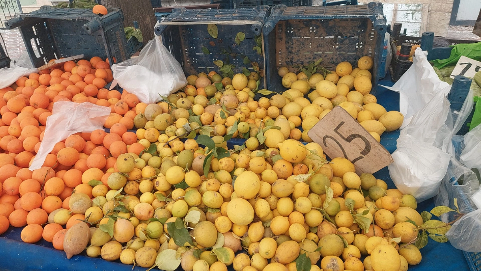 Soğuk hava pazarı vurdu! Vatandaş uğramaz oldu!