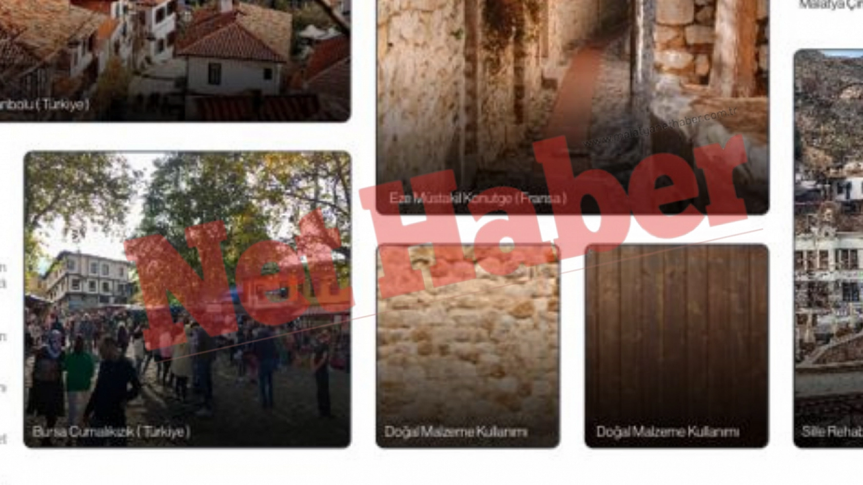 Yeşilyurt'un Tarihi Mekanlarının Proje Detayları Belli Oldu!! İşte Proje ve Görselleri...