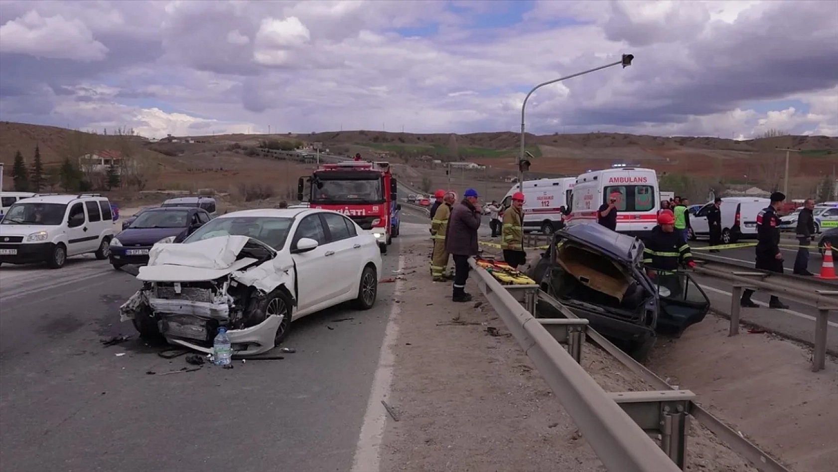 Vali üzücü bilançoyu açıkladı: Kaza sayısı 10 ayda 2 bin 227'yi buldu