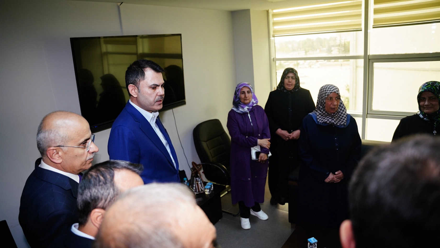Bakan Kurum'dan Bakan'a geçmiş olsun ziyareti...