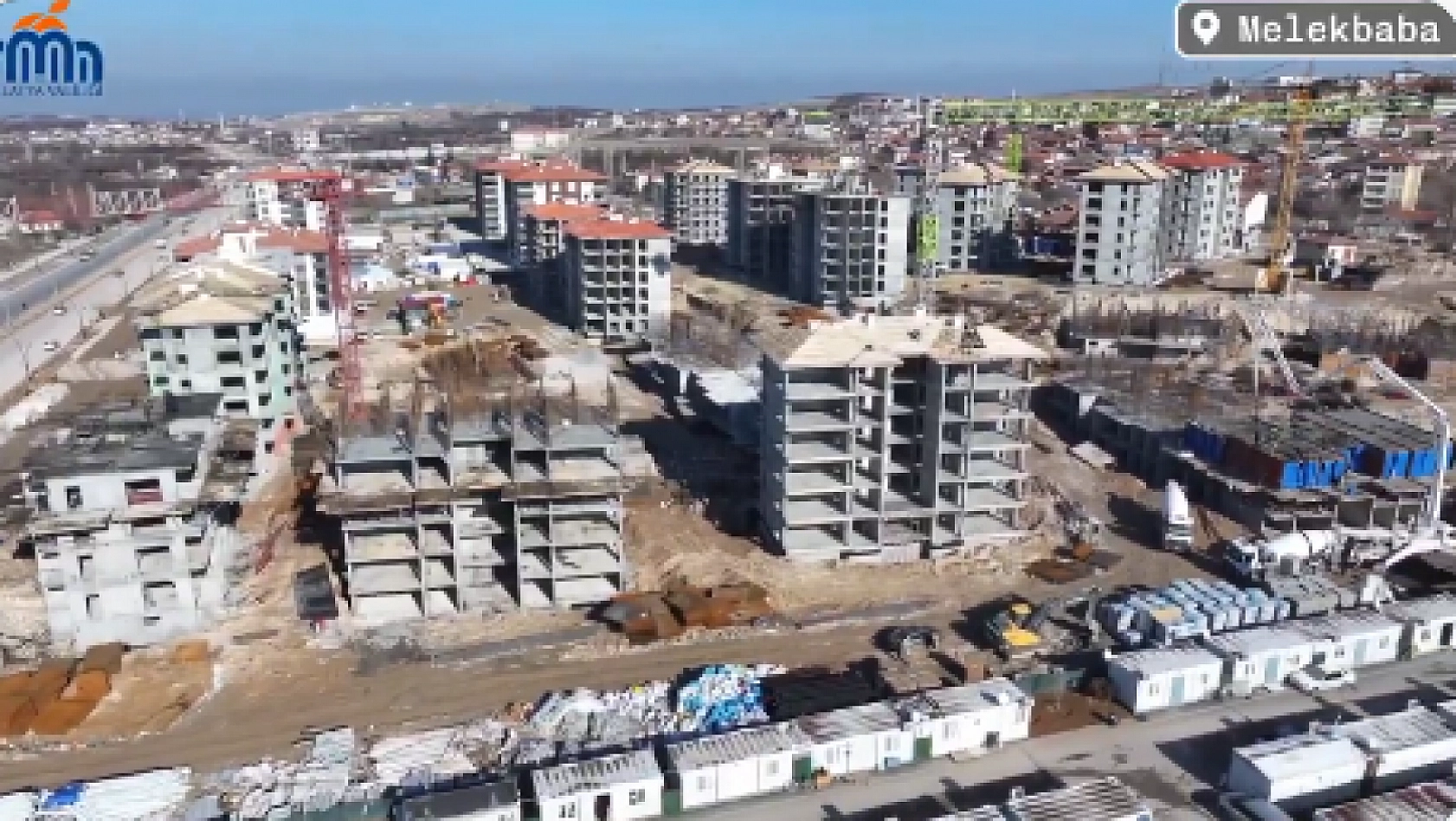 Malatya'da Çarşı Merkezi'nin En Son Hali Paylaşıldı! İşte Drone Görüntüleri…